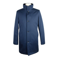 Thumbnail for Elegant Italian Wool Long Coat for Men