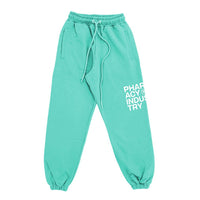 Thumbnail for Chic Logo Print Drawstring Tracksuit Trousers
