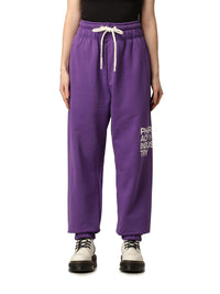 Thumbnail for Chic Purple Logo Tracksuit Trousers