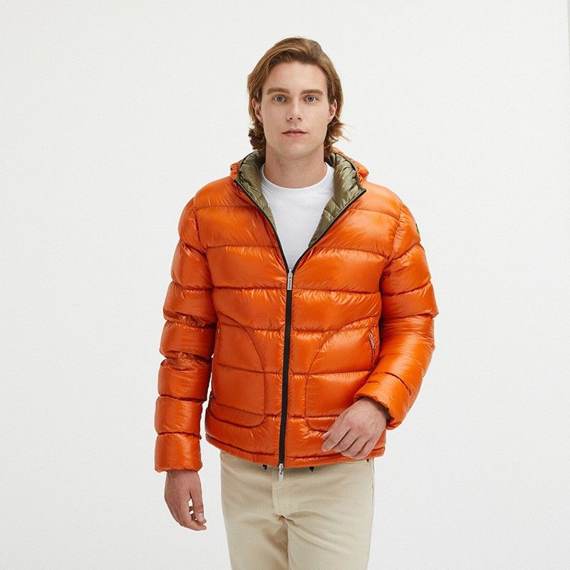 Reversible Goose Down Puffer Jacket