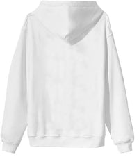 Thumbnail for Elevated Casual White Hooded Sweatshirt