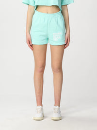 Thumbnail for Chic Green Cotton Shorts - Casual Luxury Wear