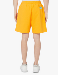 Thumbnail for Chic Orange Cotton Trousers with Logo Detail