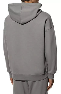 Thumbnail for Hinnominate Men's Signature Grey Hooded Sweatshirt