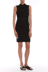 Thumbnail for Chic Beaded Sleeveless Cotton Dress