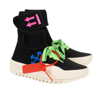 Thumbnail for Striking Moto Wrap Sneakers with Iconic Logo Print