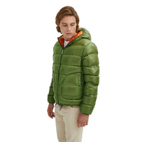 Thumbnail for Emerald Elegance Reversible Down Jacket