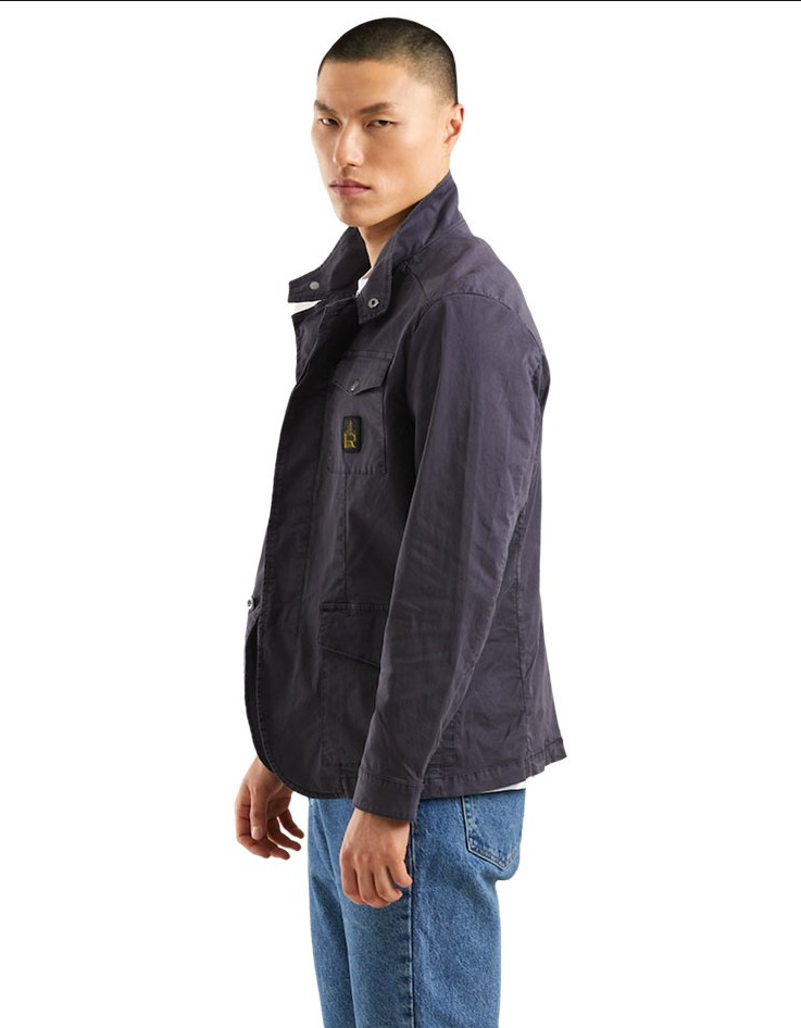 Chic Four-Pocket Cotton Jacket