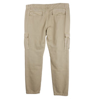 Thumbnail for Beige Cargo Denim Trousers - Urban Chic