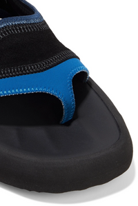 Thumbnail for Chic Neoprene and Suede Sandals in Blue