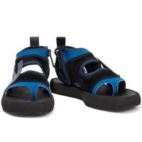 Thumbnail for Chic Neoprene and Suede Sandals in Blue