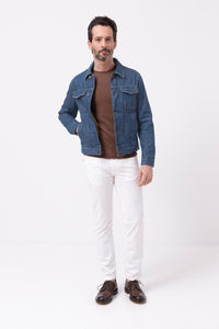 Thumbnail for Exquisite Cotton Denim Jacket