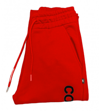 Thumbnail for Chic Pink Logo Cotton Sweatpants