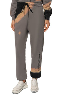 Thumbnail for Chic Gray Drawstring Tracksuit Bottoms