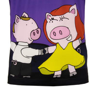 Thumbnail for Elegant Dual-Sided Print Cotton Tee