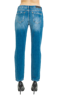 Thumbnail for Chic Distressed Straight Leg Jeans