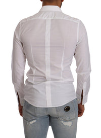 Thumbnail for Elegant White Cotton Poplin Dress Shirt