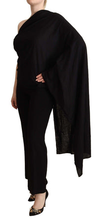 Thumbnail for Elegant One-Shoulder Wool Top