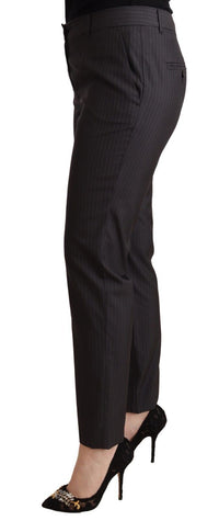 Thumbnail for Elegant Tailored Virgin Wool and Silk Pants