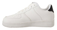 Thumbnail for Chic White Leather Low Top Sneakers