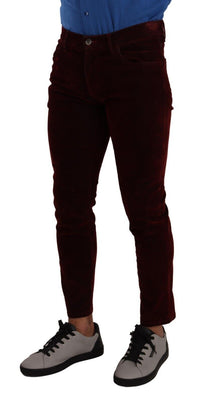 Thumbnail for Bordeaux Slim Fit Skinny Jeans