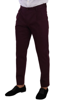 Thumbnail for Elegant Purple Chinos for the Modern Man