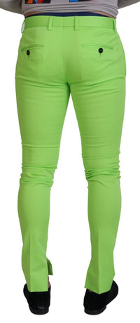 Thumbnail for Elegant Light Green Cotton Chinos