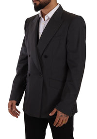 Thumbnail for Elegant Gray Sicilia Wool Blend Suit