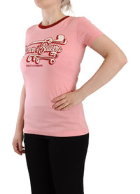 Thumbnail for Chic Pink Logo Crew Neck Tee