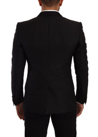 Thumbnail for Sicilia Slim Fit Black Suit Ensemble