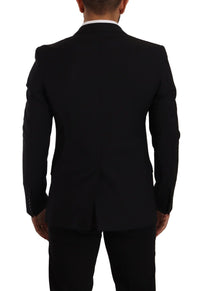Thumbnail for Elegant Black Martini Slim Fit Blazer and Vest