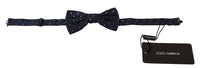 Thumbnail for Elegant Silk Bow Tie in Dark Blue