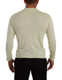 Thumbnail for Elegant Silk V-Neck Pullover Sweater