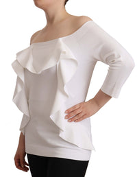 Thumbnail for Chic Off-Shoulder Long Sleeve Blouse