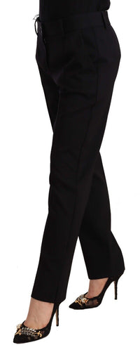 Thumbnail for Elegant Tailored Wool Blend Trousers