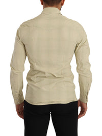 Thumbnail for Elegant Sicilia Checkered Cotton Shirt