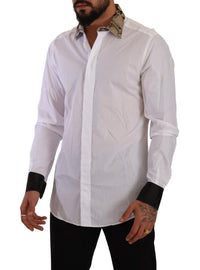 Thumbnail for Elegant Gold Cotton Dress Shirt