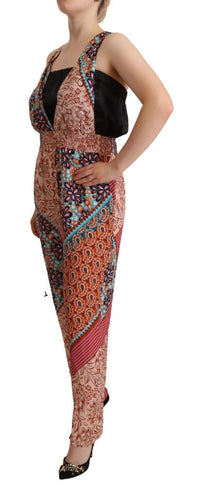 Thumbnail for Chic Multicolor Sleeveless V-Neck Jumpsuit