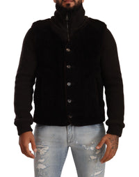Thumbnail for Elegant Leather Bomber Jacket