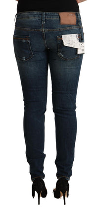 Thumbnail for Chic Low Waist Skinny Denim Jeans