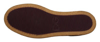 Thumbnail for Elegant Suede Crocodile Loafers in Brown