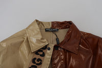 Thumbnail for Elegant Multicolor Silk Casual Button-Down Shirt