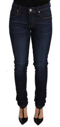 Thumbnail for Elegant Low Waist Skinny Designer Jeans