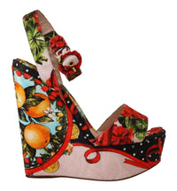Thumbnail for Elevate Your Step in Multicolor Brocade Heels