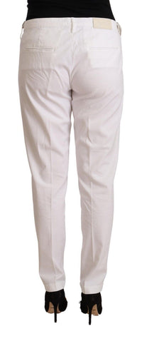 Thumbnail for Elegant Mid Waist Tapered Trousers