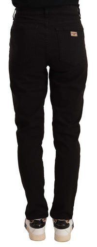 Thumbnail for Elegant Slim-Fit Black Skinny Jeans