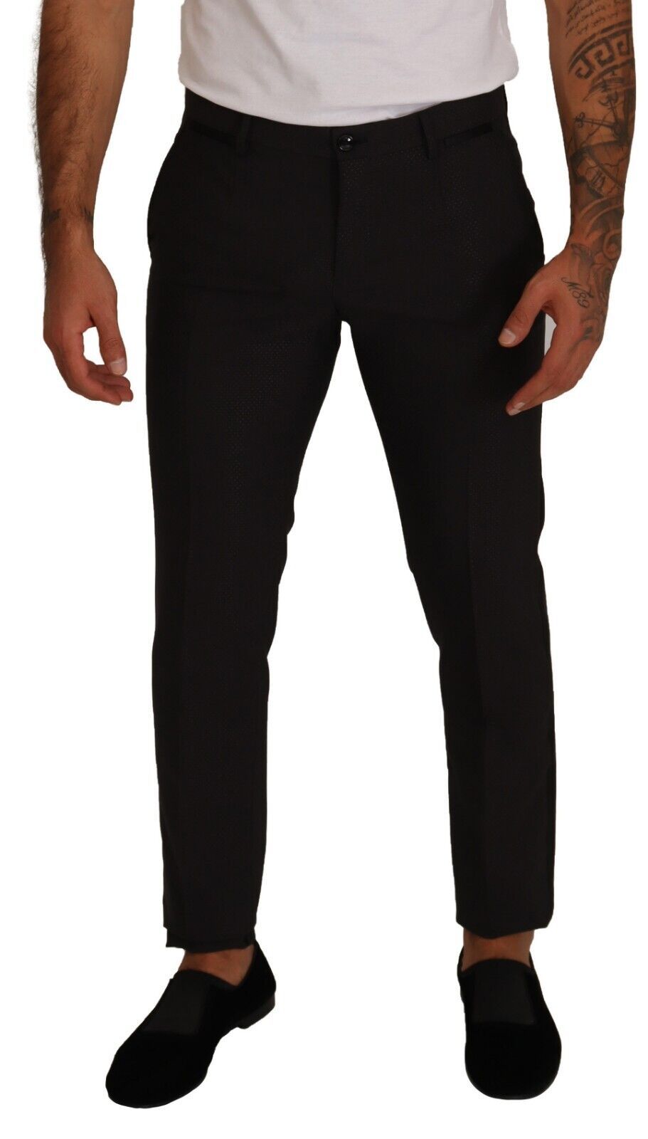 Elegant Skinny Tuxedo Trousers