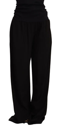 Thumbnail for Elegant High Waist Straight Trousers