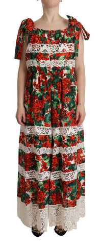 Thumbnail for Multicolor Floral Maxi Dress