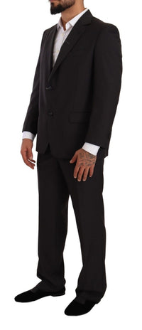 Thumbnail for Sleek Grey 2-Piece Mens Suit with Notch Lapels